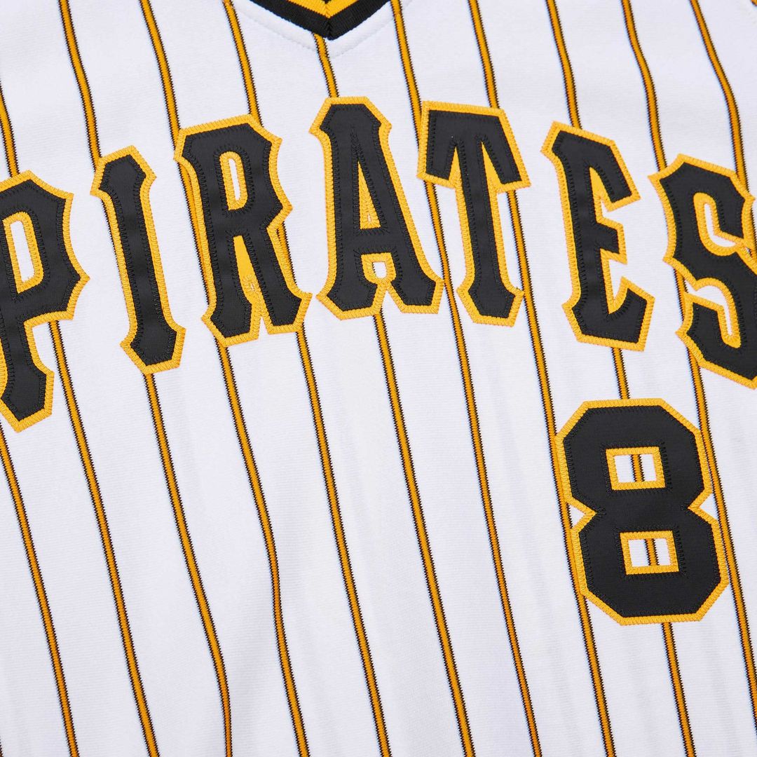 Pittsburgh Pirates Willie Stargell Mitchell & Ness White Cooperstown Collection 1979 Authentic Jersey product image 11,