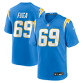 Los Angeles Chargers Josh Fuga Nike Powder Blue Team Game Jersey product image 1, provided for visual reference and product