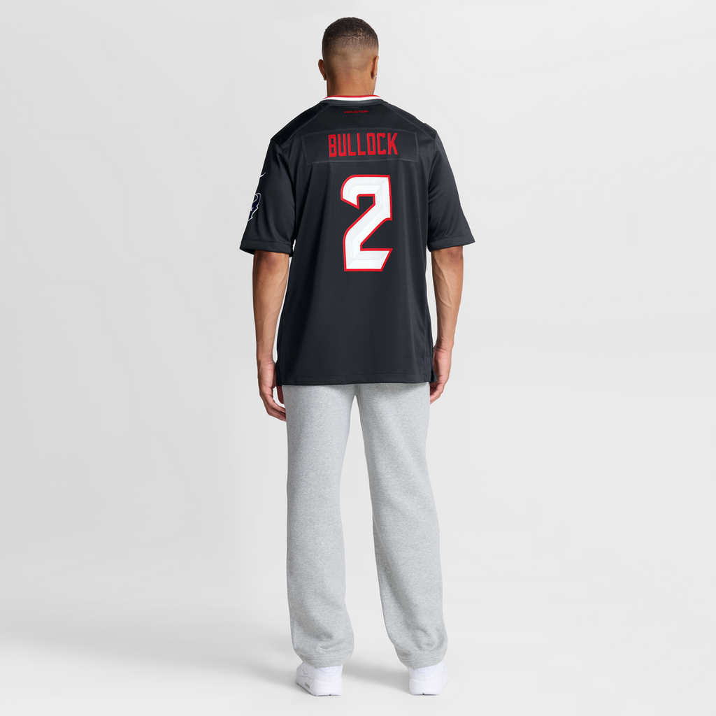 Houston Texans Calen Bullock Nike Navy Team Game Jersey product image 8, provided for visual reference and product detail