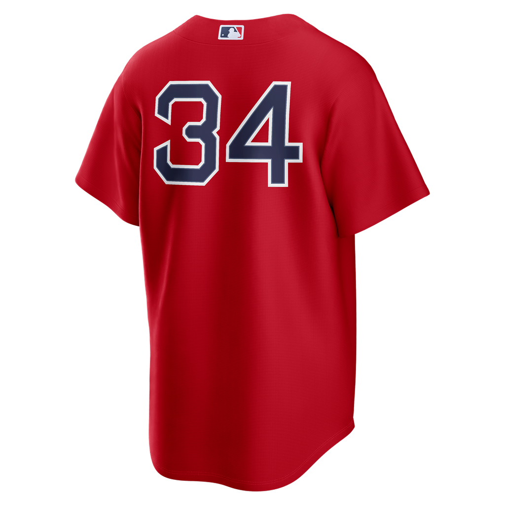 Boston Red Sox David Ortiz Nike Red Alternate Replica Jersey product image 3, provided for visual reference and product
