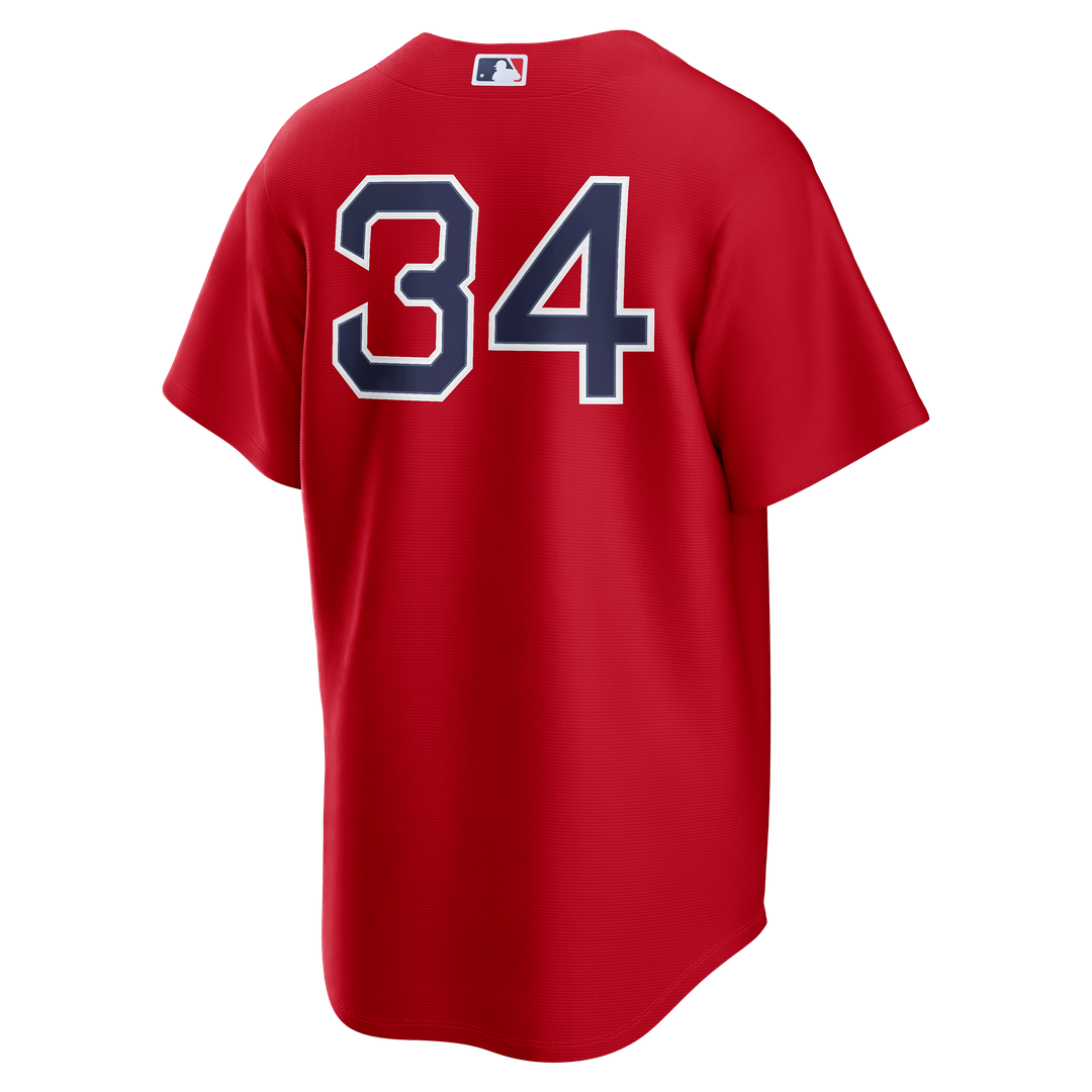 Boston Red Sox David Ortiz Nike Red Alternate Replica Jersey product image 3, provided for visual reference and product