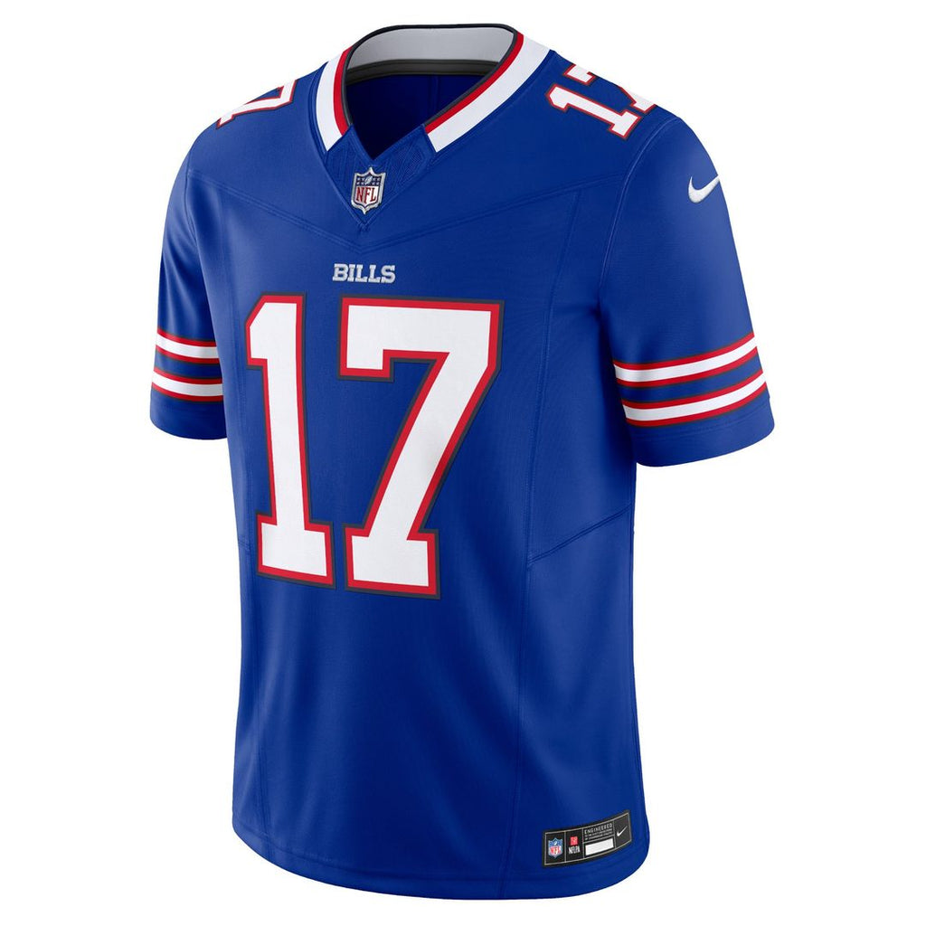 Buffalo Bills Josh Allen Nike Royal Vapor F.U.S.E. Limited Jersey product image 2, provided for visual reference and product