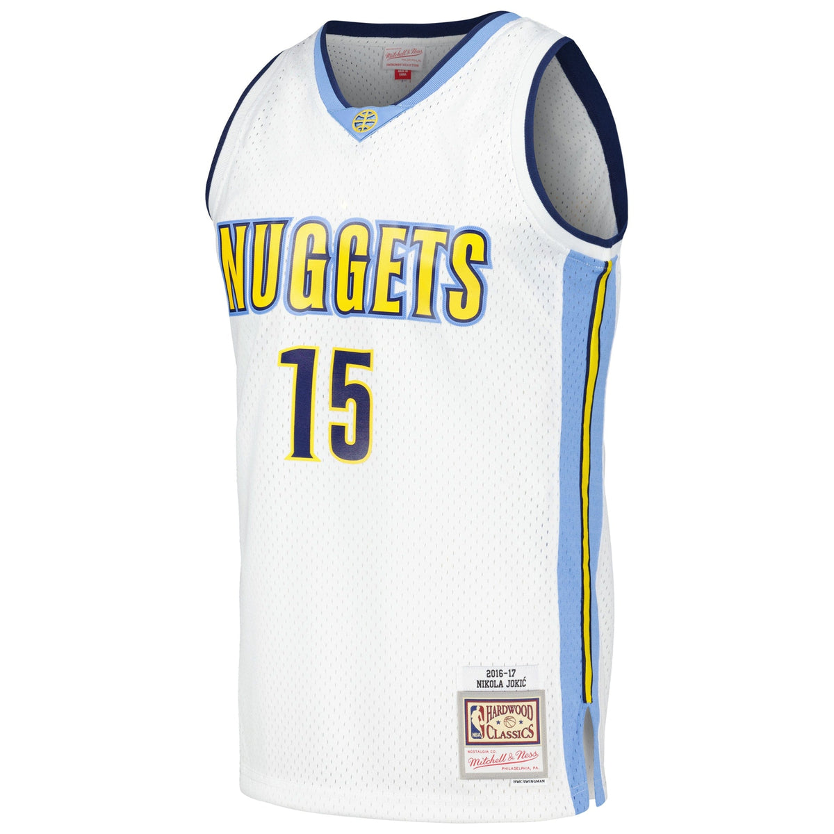 Men's Mitchell & Ness Nikola Jokic White Denver Nuggets product image 3