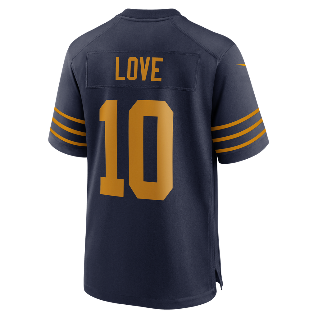 Green Bay Packers Jordan Love Nike Green Player Game Jersey product image 33, provided for visual reference and product