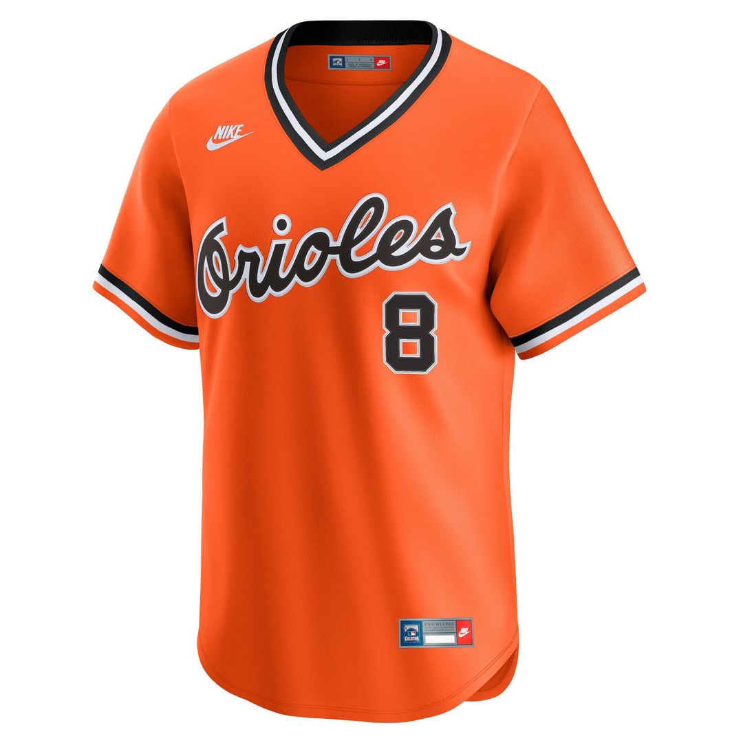 Baltimore Orioles Cal Ripken Sr. Nike Orange Throwback Cooperstown Collection Limited Jersey product image 2, provided for
