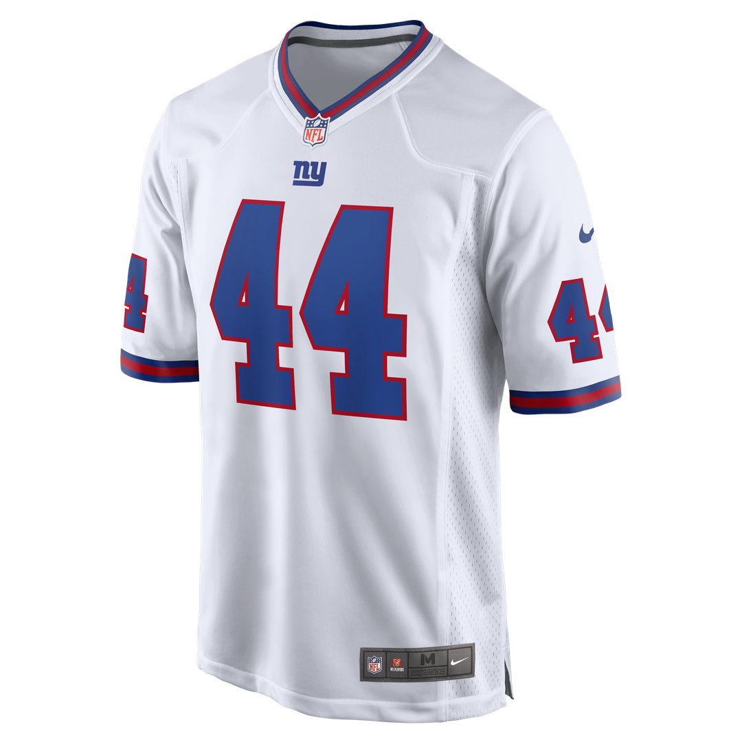 New York Giants Cam Skattebo Nike White Alternate Vintage White Game Jersey product image 2, provided for visual reference