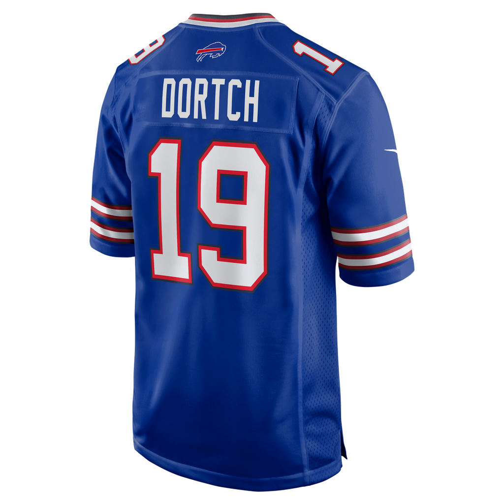 Buffalo Bills Greg Dortch Nike Royal Team Game Jersey product image 5, provided for visual reference and product detail