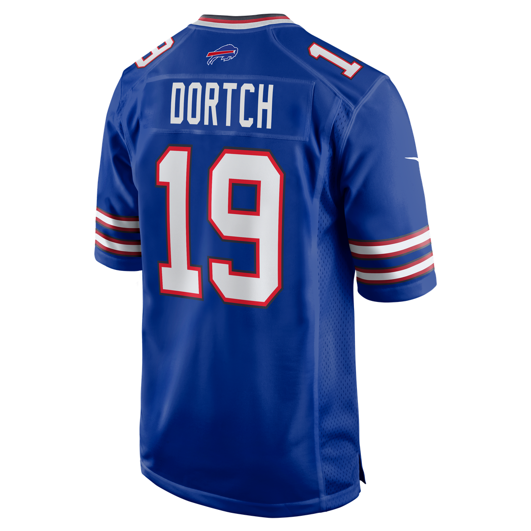 Buffalo Bills Greg Dortch Nike Royal Team Game Jersey product image 5, provided for visual reference and product detail