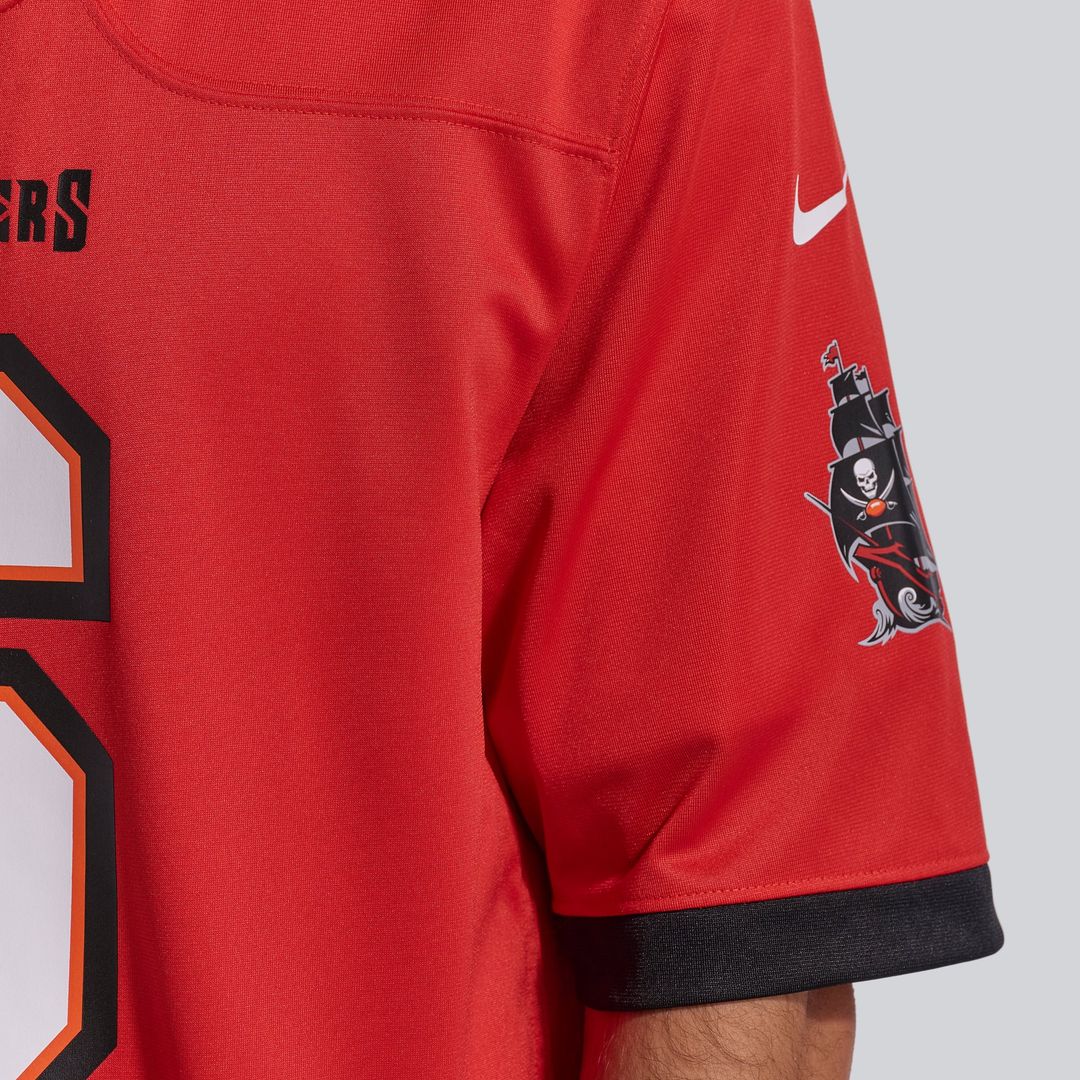 Tampa Bay Buccaneers Baker Mayfield Nike Red Team Game Jersey product image 12, provided for visual reference and product