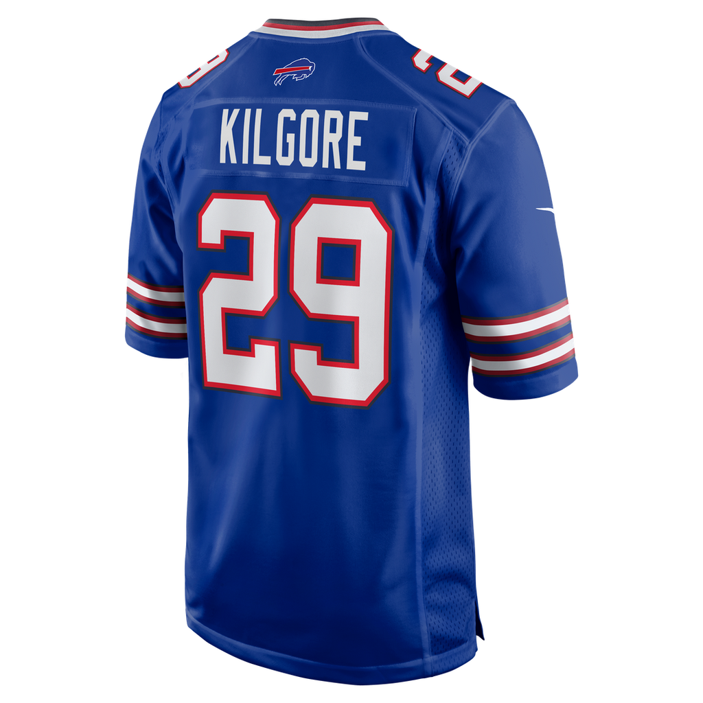 Buffalo Bills Jalon Kilgore Nike Royal Team Game Jersey product image 5, provided for visual reference and product detail