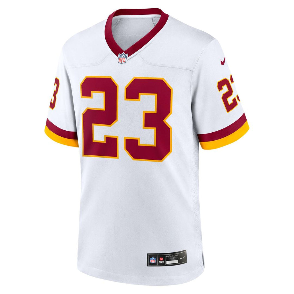 Washington Commanders Trey Amos Nike White Game Super Bowl Era Jersey product image 2, provided for visual reference and