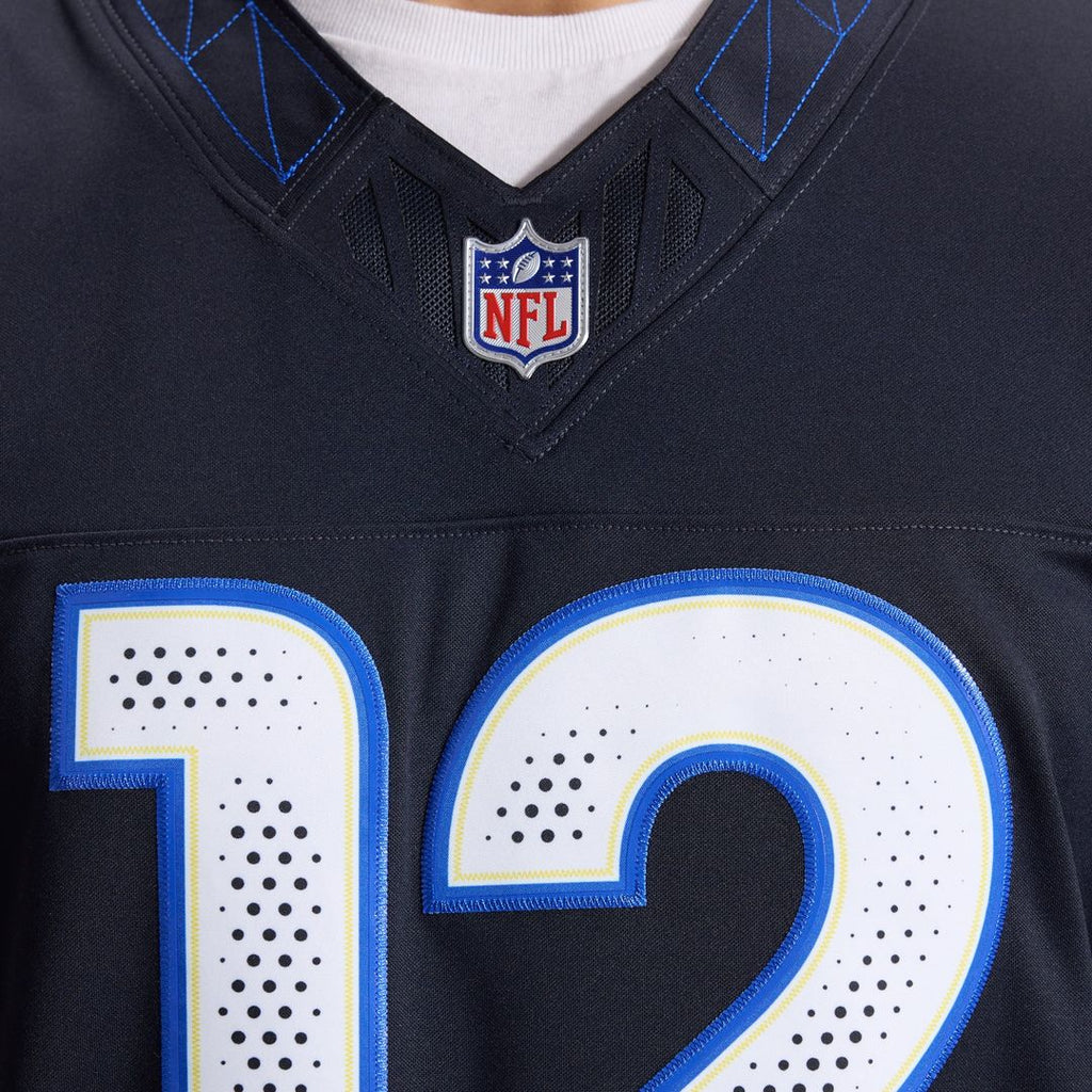 Los Angeles Rams Puka Nacua Nike Dark Blue Rivalries Collection Stitched Limited Jersey product image 13, provided for