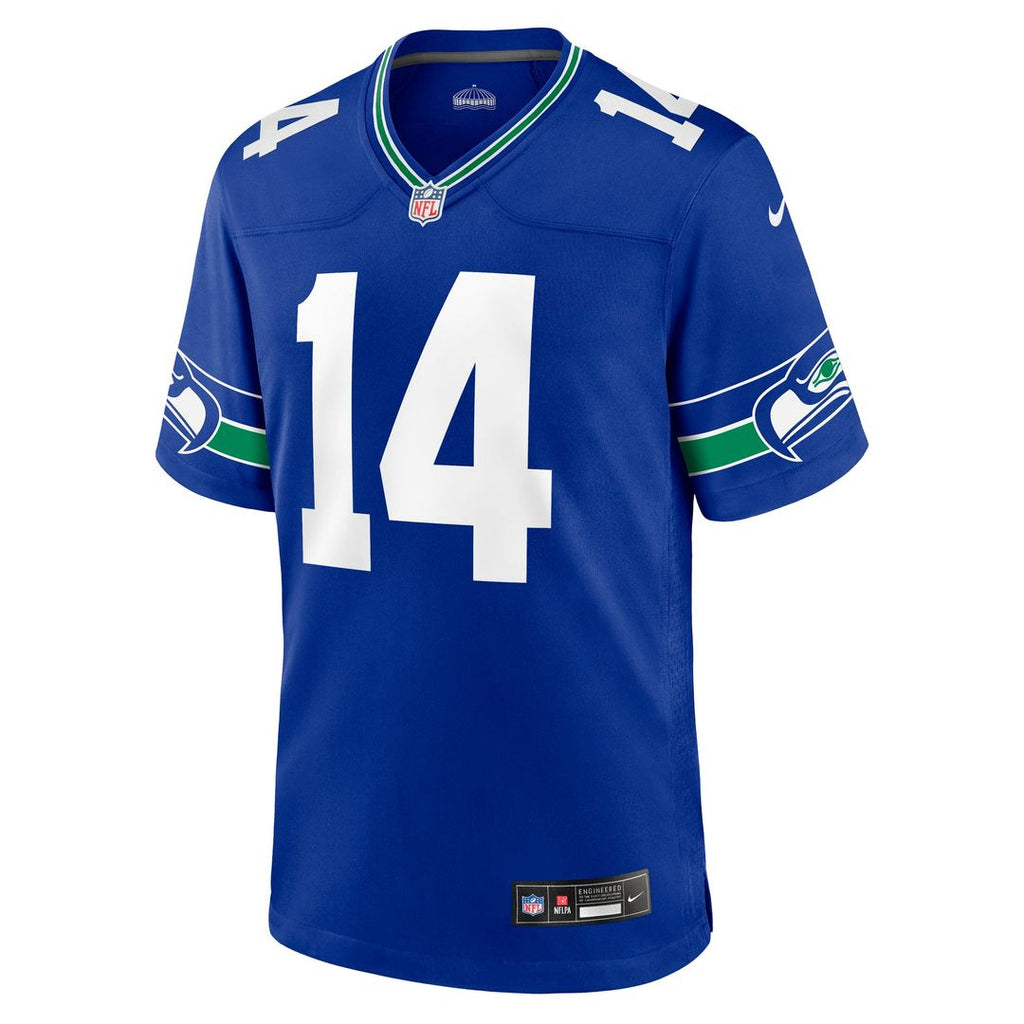Seattle Seahawks Sam Darnold Nike Royal Alternate Game Player Jersey product image 2, provided for visual reference and