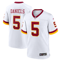 Washington Commanders Jayden Daniels Nike White Game Super Bowl Era Jersey product image 1, provided for visual reference