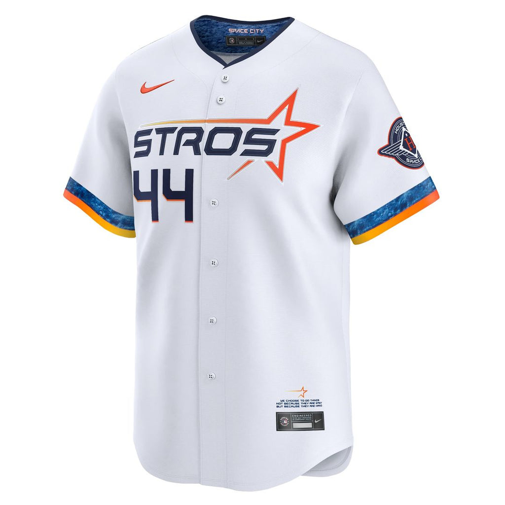 Houston Astros Yordan Alvarez Nike White 2025 City Connect Limited Player Jersey product image 2, provided for visual