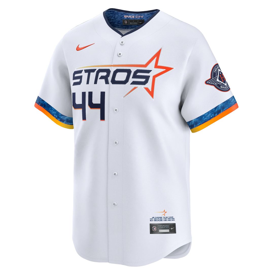 Houston Astros Yordan Alvarez Nike White 2025 City Connect Limited Player Jersey product image 2, provided for visual