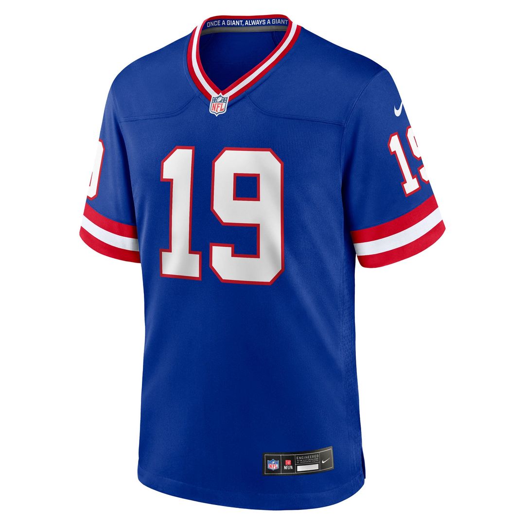 New York Giants Jameis Winston Nike Royal Alternate 2 Game Jersey product image 2, provided for visual reference and product