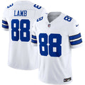 Dallas Cowboys CeeDee Lamb Nike White Vapor F.U.S.E. Limited Jersey product image 1, provided for visual reference and