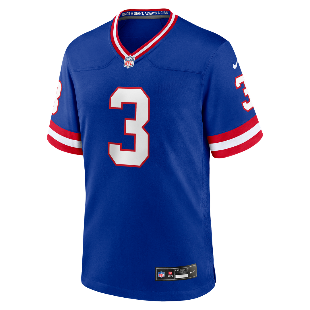 New York Giants Abdul Carter Nike Royal Alternate 2 Game Jersey product image 2, provided for visual reference and product