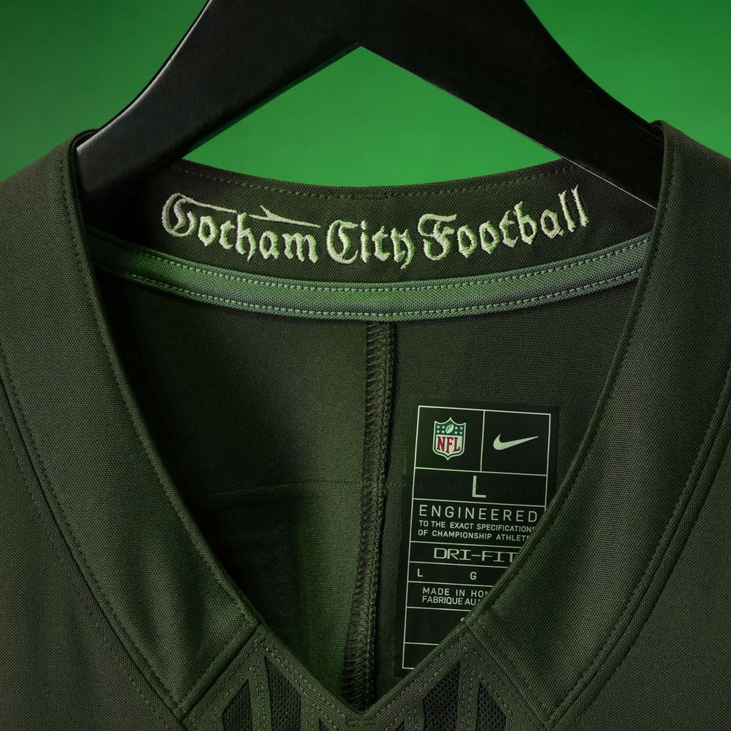 New York Jets Breece Hall Nike Green Rivalries Collection Stitched Limited Jersey product image 4, provided for visual