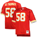 Kansas City Chiefs Derrick Thomas Mitchell & Ness Red Big & Tall 1994 Retired Player Replica Jersey product image 1,