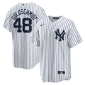 New York Yankees Paul Goldschmidt Nike White Home Replica Jersey product image 1, provided for visual reference and product