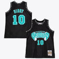 Vancouver Grizzlies Mitchell & Ness Mike Bibby 1998 Team Color Swingman Jersey - Black product image 1, provided for visual