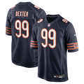Chicago Bears Gervon Dexter Sr Nike Navy Team Game Jersey product image 1, provided for visual reference and product detail