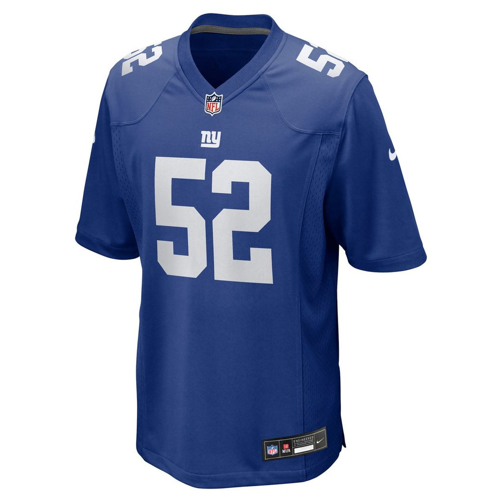 New York Giants Arvell Reese Nike Royal Team Game Jersey product image 4, provided for visual reference and product detail