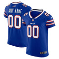 Buffalo Bills Nike Royal Vapor Elite Custom Jersey product image 1, provided for visual reference and product detail review