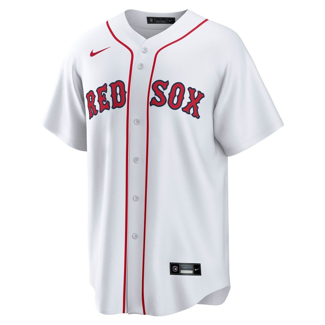 Boston Red Sox Garrett Whitlock Nike White Home Replica Jersey product image 2, provided for visual reference and product