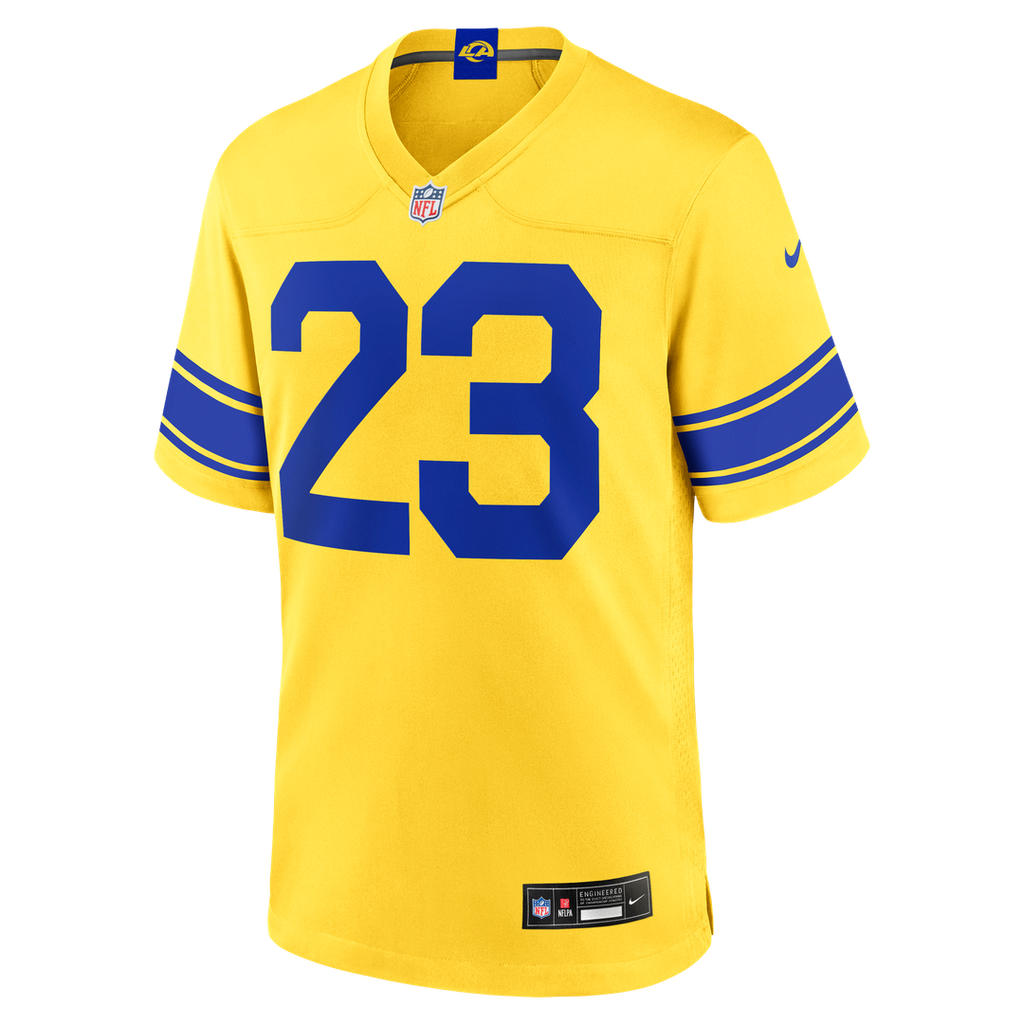 Los Angeles Rams Kyren Williams Nike White White Game Player Jersey product image 15, provided for visual reference and