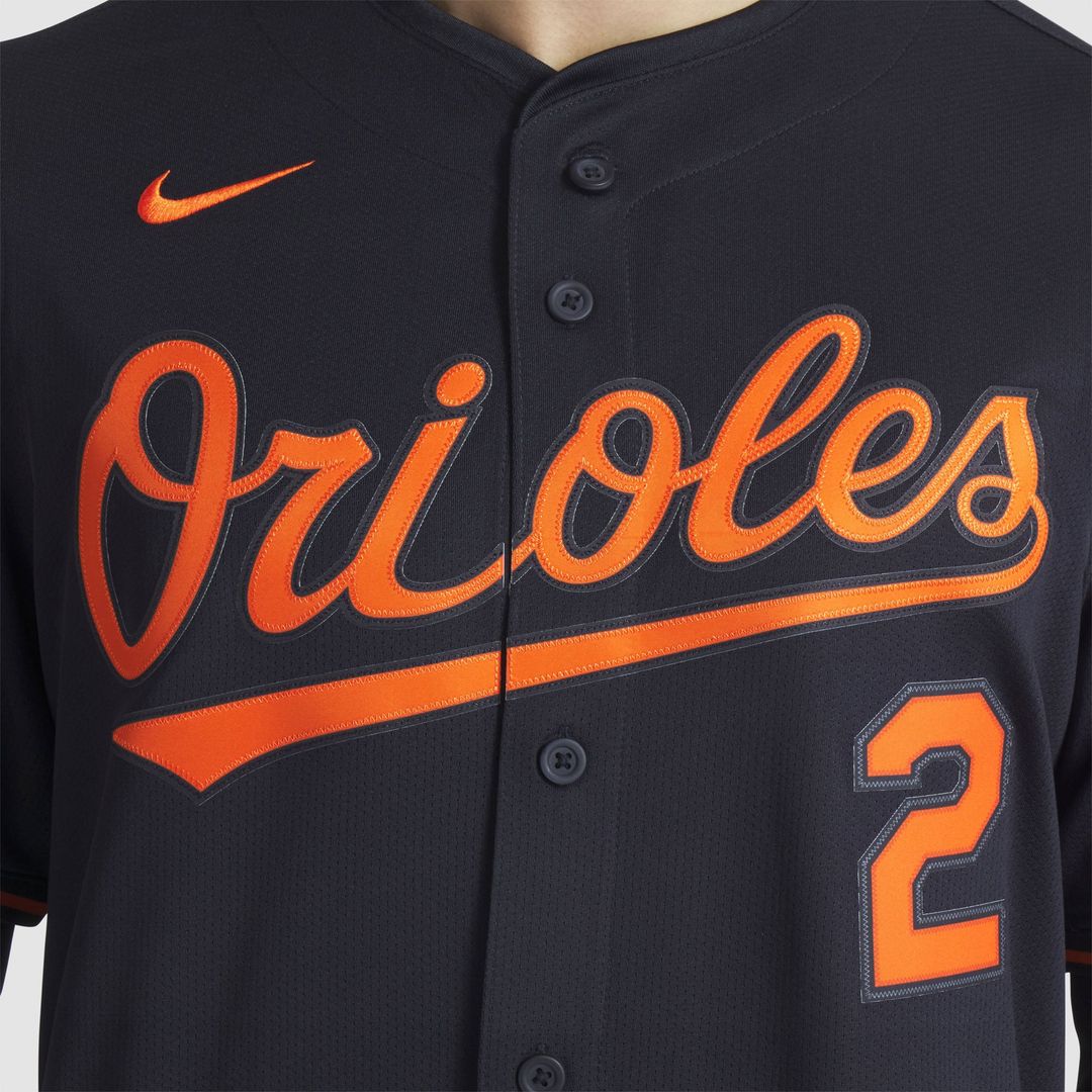 Baltimore Orioles Gunnar Henderson Nike White Home Limited Player Jersey product image 30, provided for visual reference and