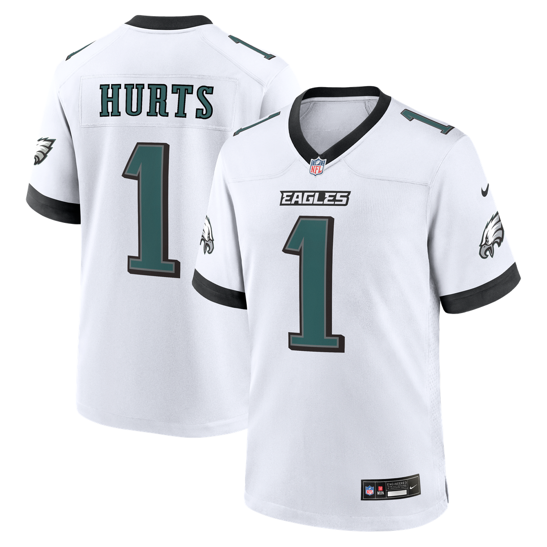 Philadelphia Eagles Jalen Hurts Nike Black Alternate Game Jersey product image 27, provided for visual reference and product