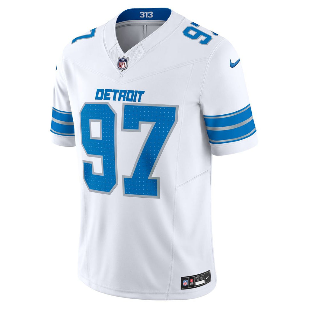 Detroit Lions Aidan Hutchinson Nike Black 2nd Alternate Vapor F.U.S.E. Limited Jersey product image 11, provided for visual