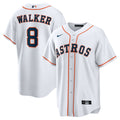 Houston Astros Christian Walker Nike White Home Replica Jersey product image 1, provided for visual reference and product