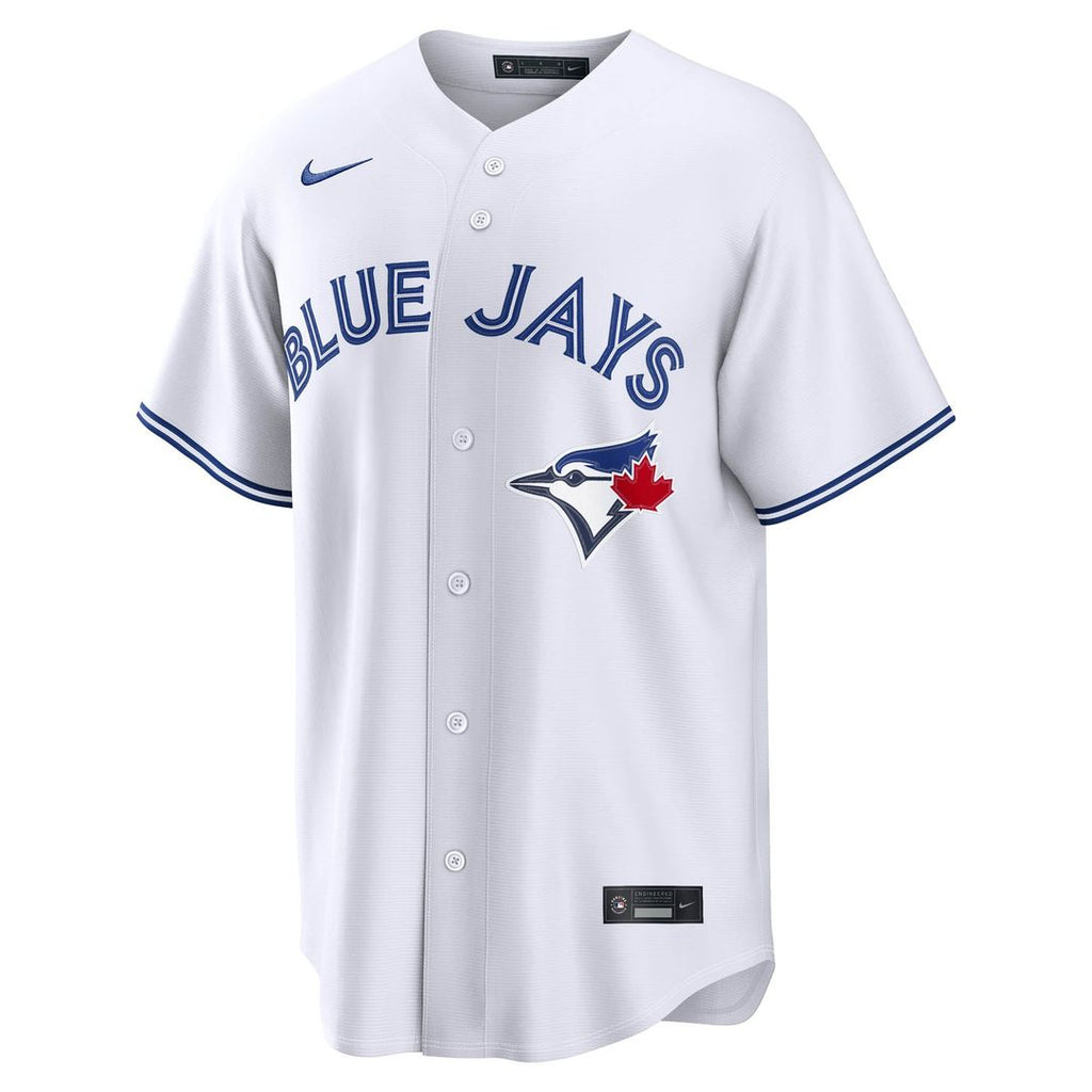 Toronto Blue Jays Alejandro Kirk Nike White Home Replica Jersey product image 2, provided for visual reference and product