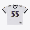 Baltimore Ravens Terrell Suggs Mitchell & Ness White 2003 Legacy Replica Player Jersey product image 1, provided for visual