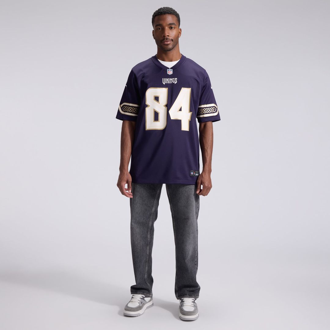 Minnesota Vikings Randy Moss Nike Purple 2026 Rivalries Collection Game Jersey product image 4, provided for visual