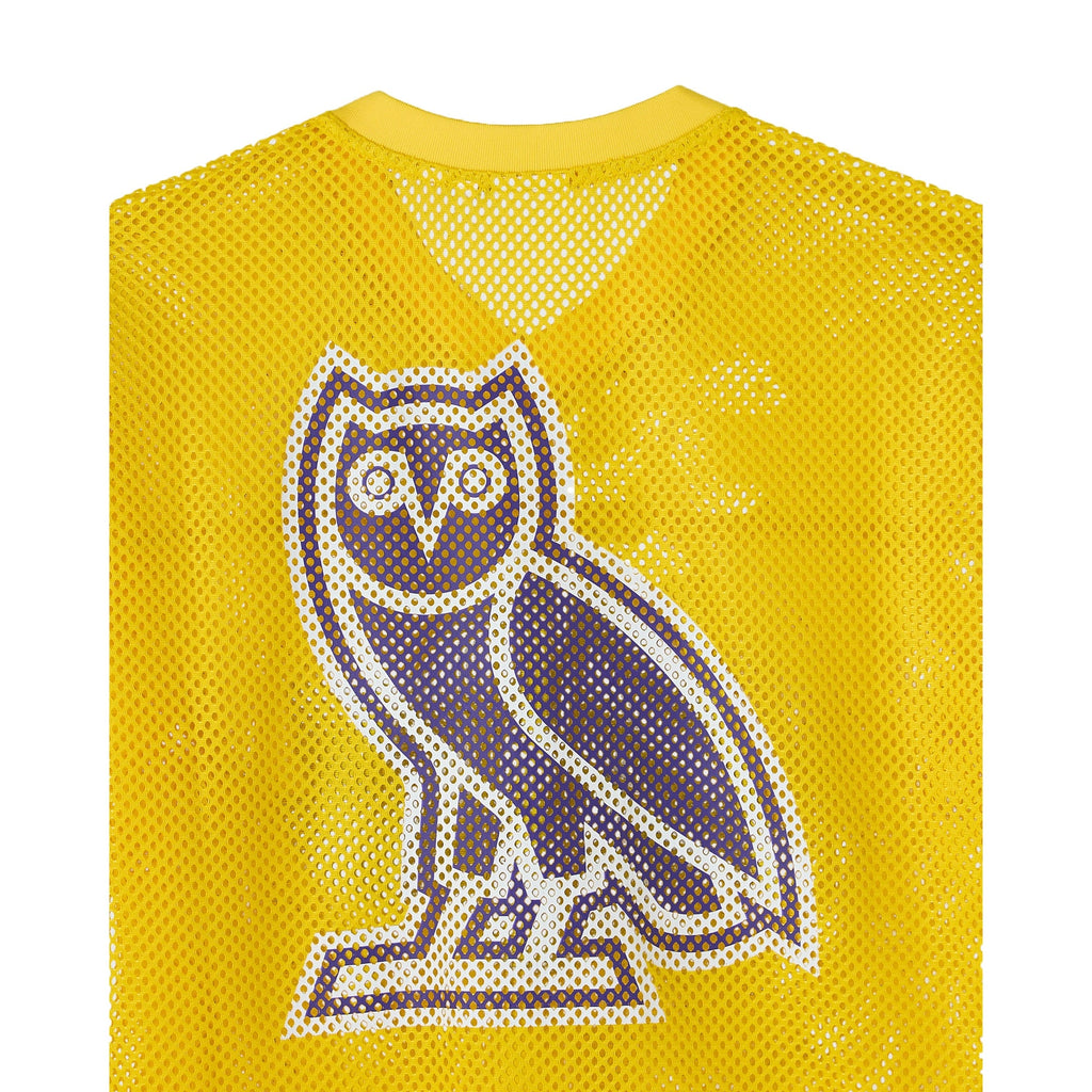 Los Angeles Lakers X OVO Mesh Football Jersey - Mens product image 5