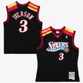 Philadelphia 76ers Mitchell & Ness Allen Iverson 2006 Alternate Spain Authentic Jersey - Black product image 1, provided for