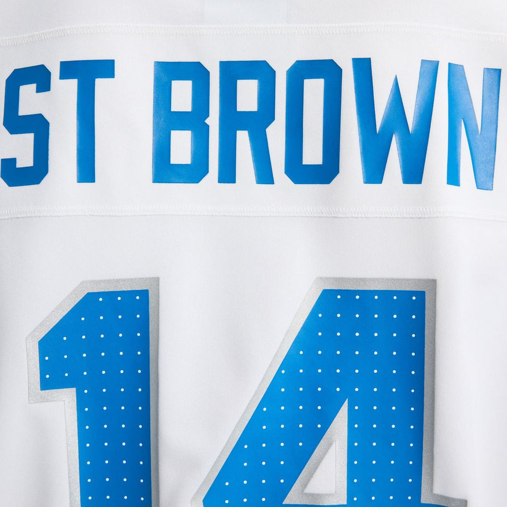 Detroit Lions Amon-Ra St. Brown Nike Blue Game Jersey product image 38, provided for visual reference and product detail