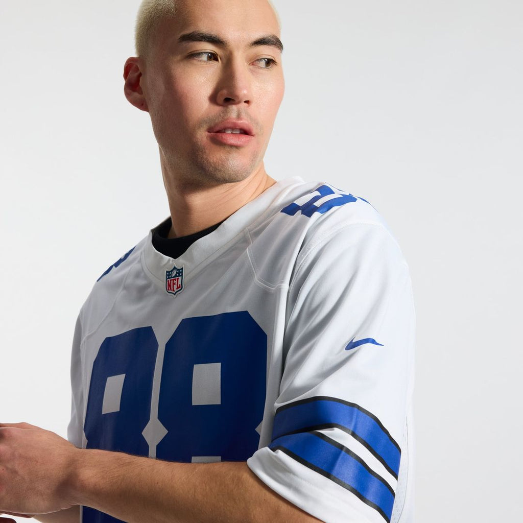 Dallas Cowboys CeeDee Lamb Nike White Game Team Jersey product image 8, provided for visual reference and product detail