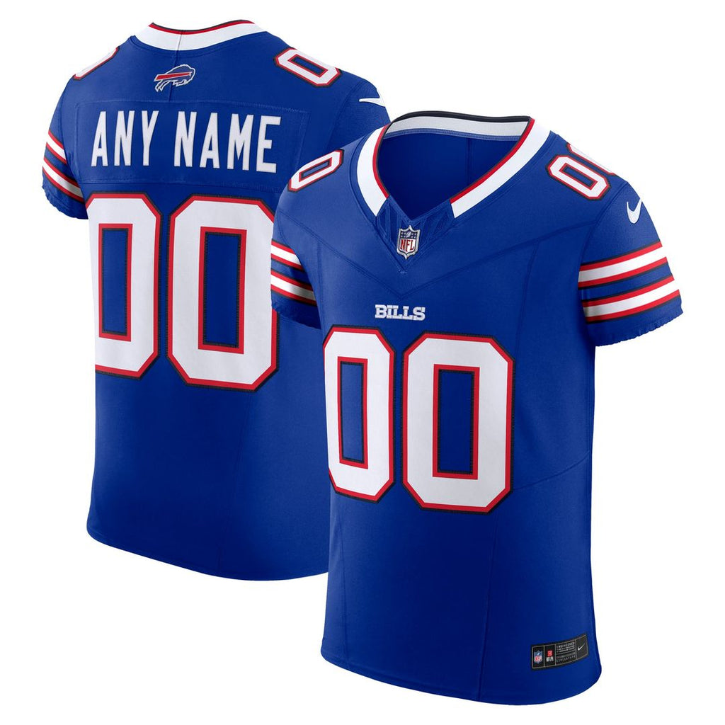 Buffalo Bills Nike Royal Vapor F.U.S.E. Elite Custom Jersey product image 1, provided for visual reference and product