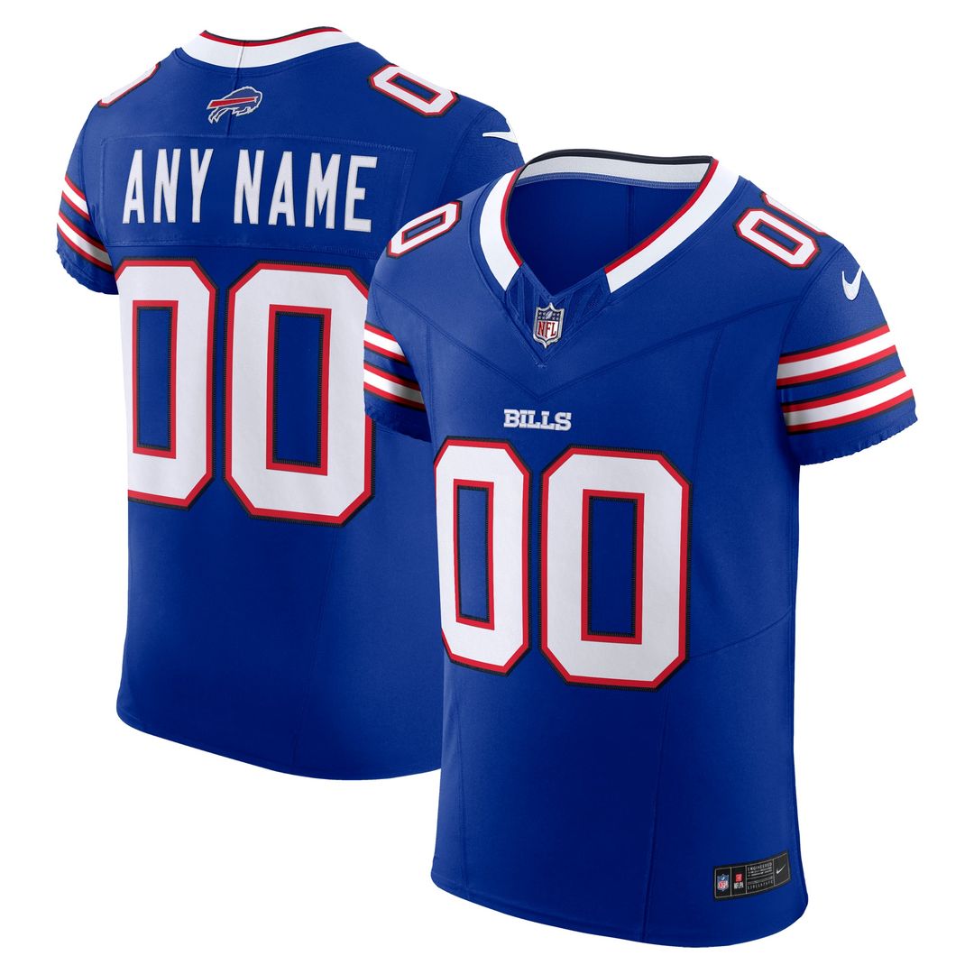 Buffalo Bills Nike Royal Vapor F.U.S.E. Elite Custom Jersey product image 1, provided for visual reference and product