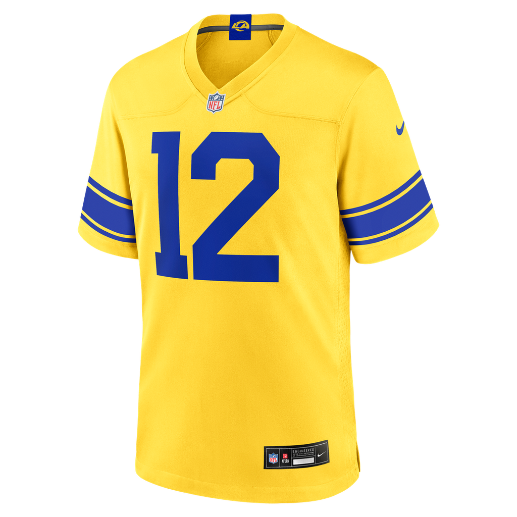 Los Angeles Rams Puka Nacua Nike White White Game Player Jersey product image 21, provided for visual reference and product