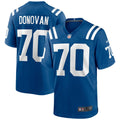 Indianapolis Colts Art Donovan Nike Royal Game Retired Player Jersey product image 1, provided for visual reference and