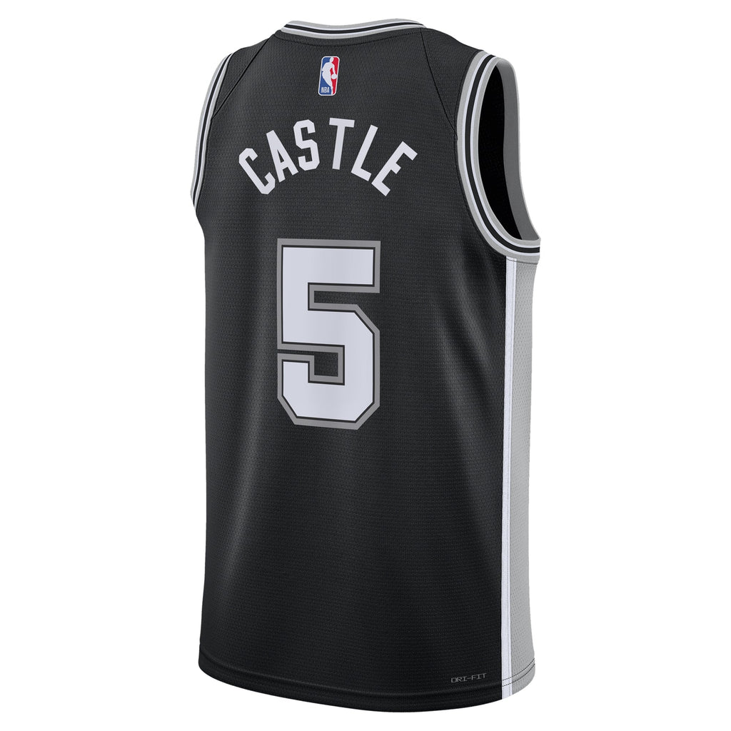 San Antonio Spurs Nike Icon Swingman Jersey - Black product image 4