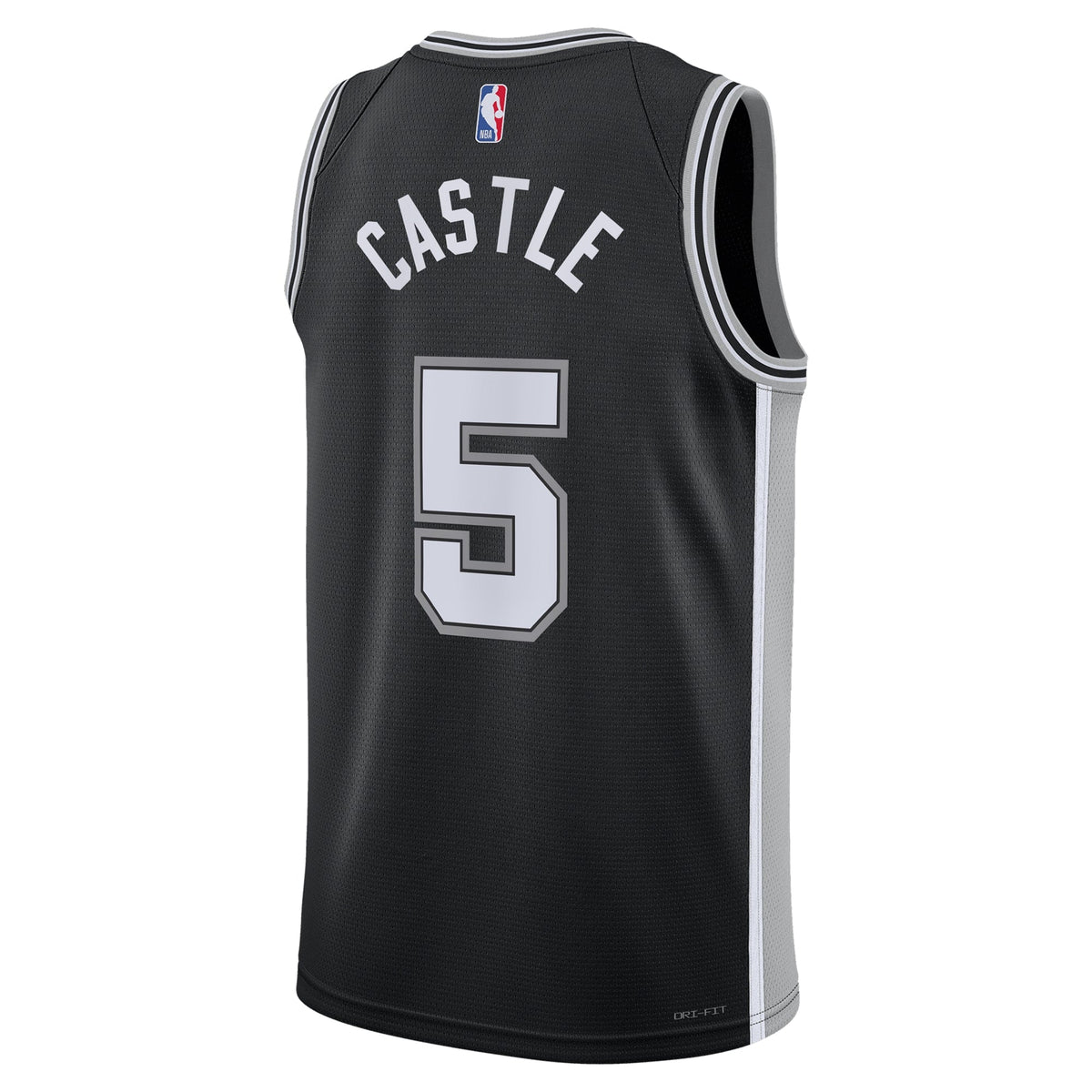 San Antonio Spurs Nike Icon Swingman Jersey - Black product image 4