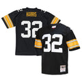 Pittsburgh Steelers Franco Harris Mitchell & Ness Black Legacy Replica Jersey product image 1, provided for visual reference
